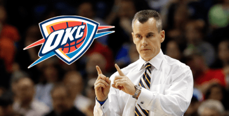 OKC Thunder Head Coach Billy Donovan