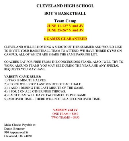 Cleveland Team Camp